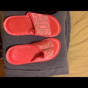 Pink slippers